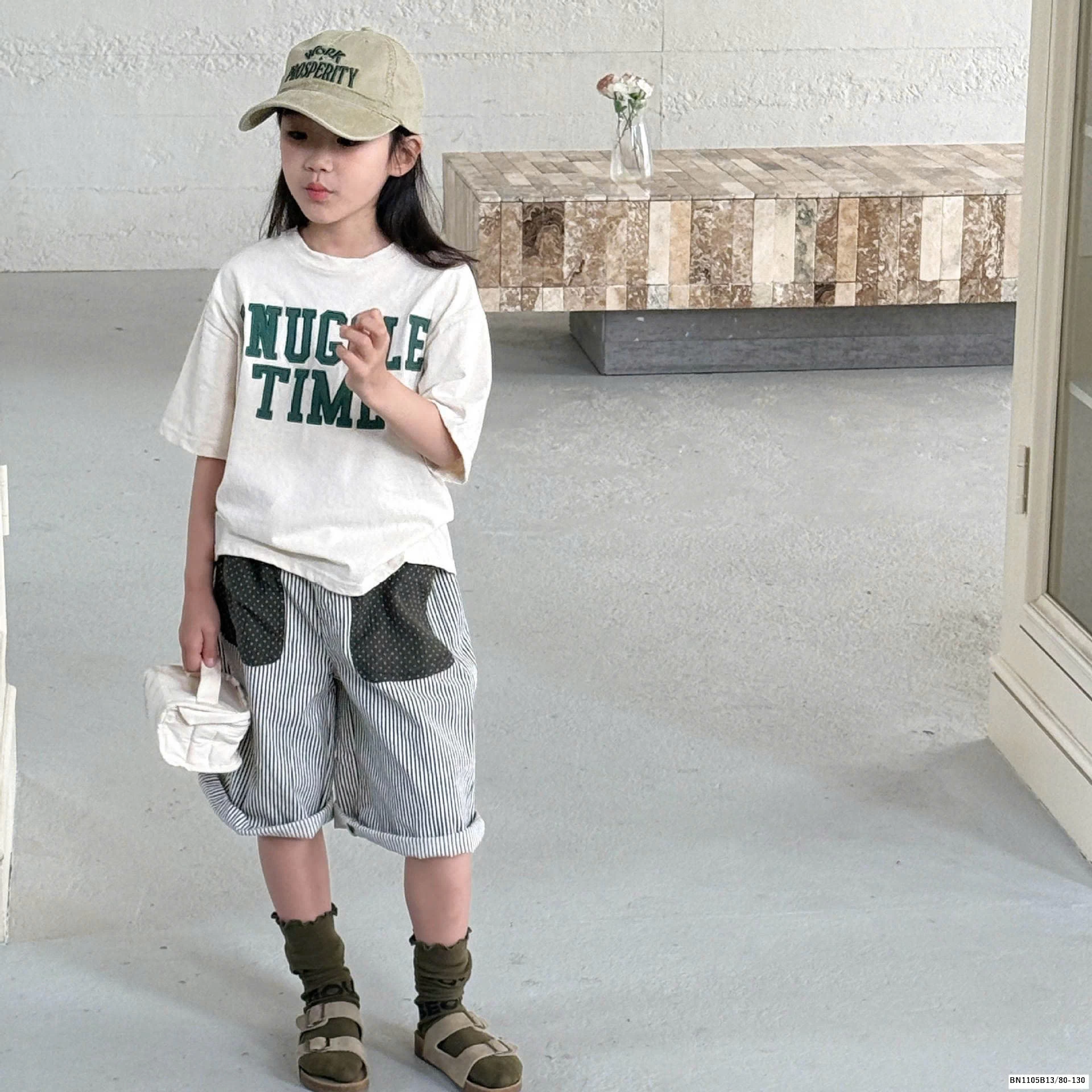 QUẦN SHORT SỌC NHỎ AD.BABY