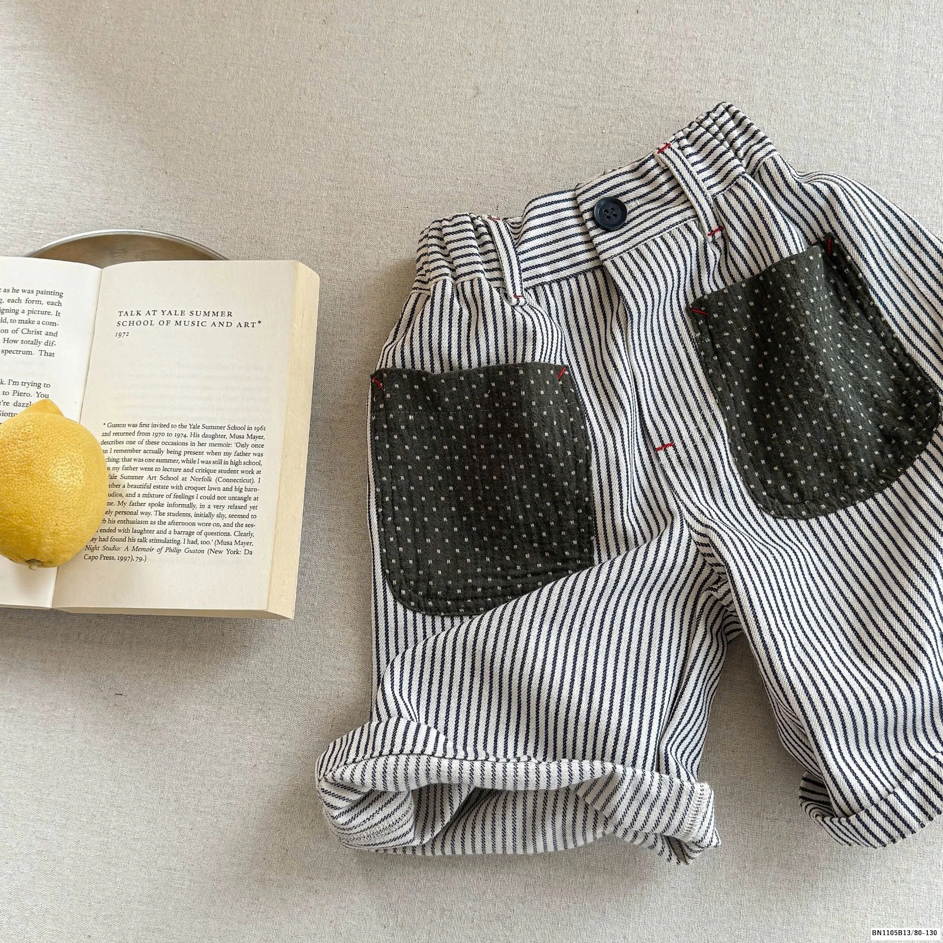 QUẦN SHORT SỌC NHỎ AD.BABY