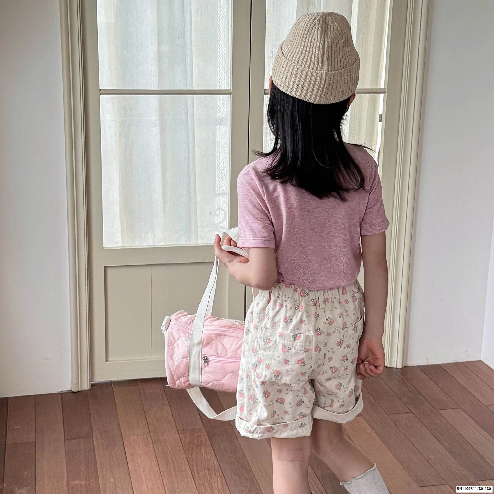 QUẦN SHORT JEAN HOA HỒNG CẠP CAO