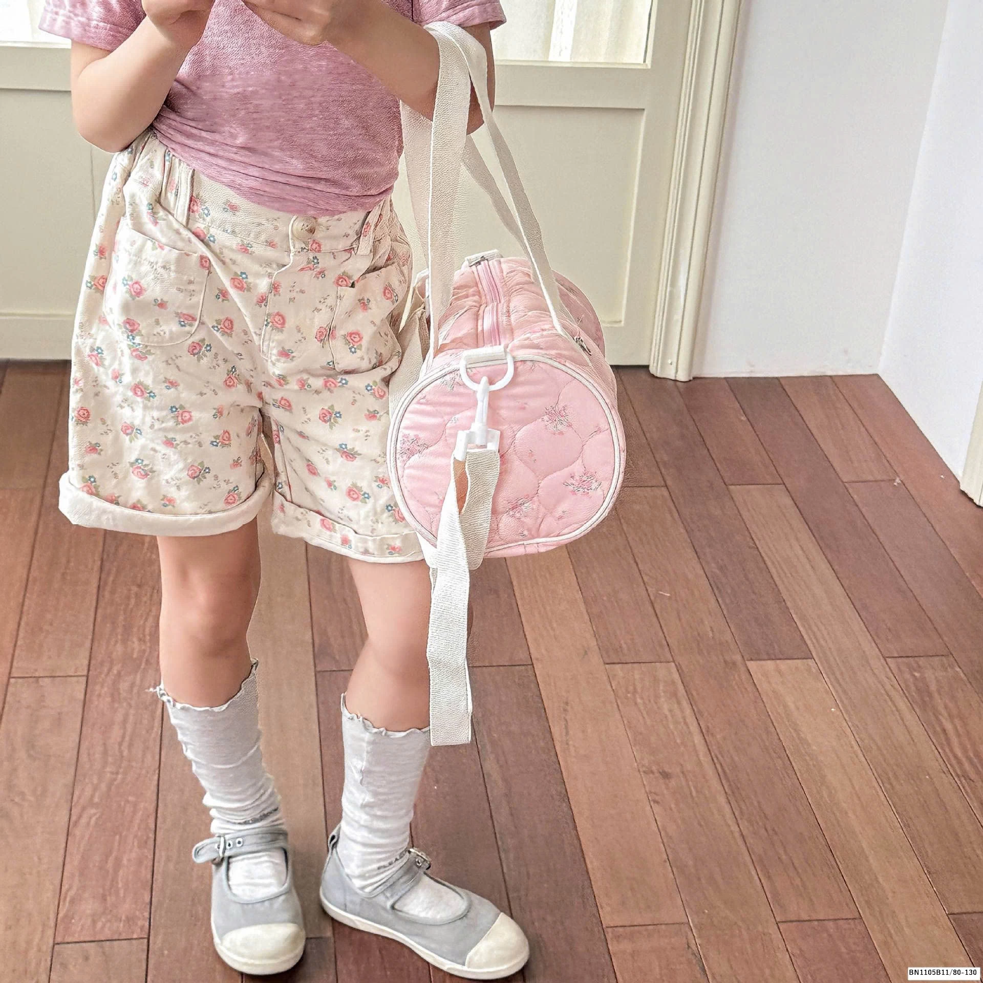 QUẦN SHORT JEAN HOA HỒNG CẠP CAO