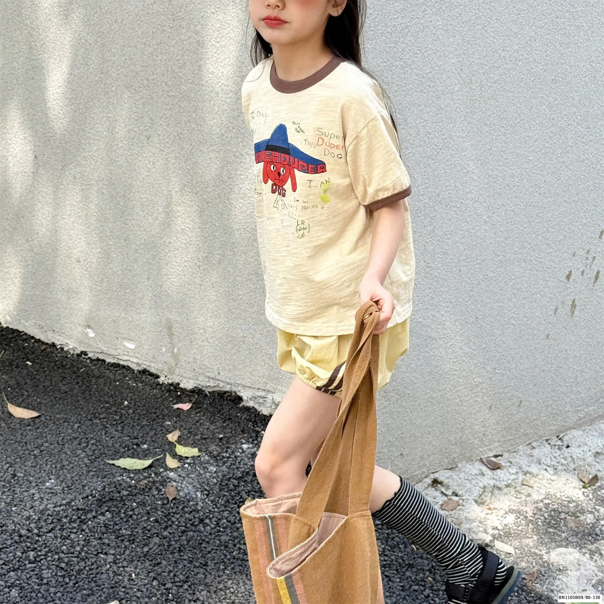 ÁO THUN XƯỚC CHÓ ĐỘI MŨ  ADBABY