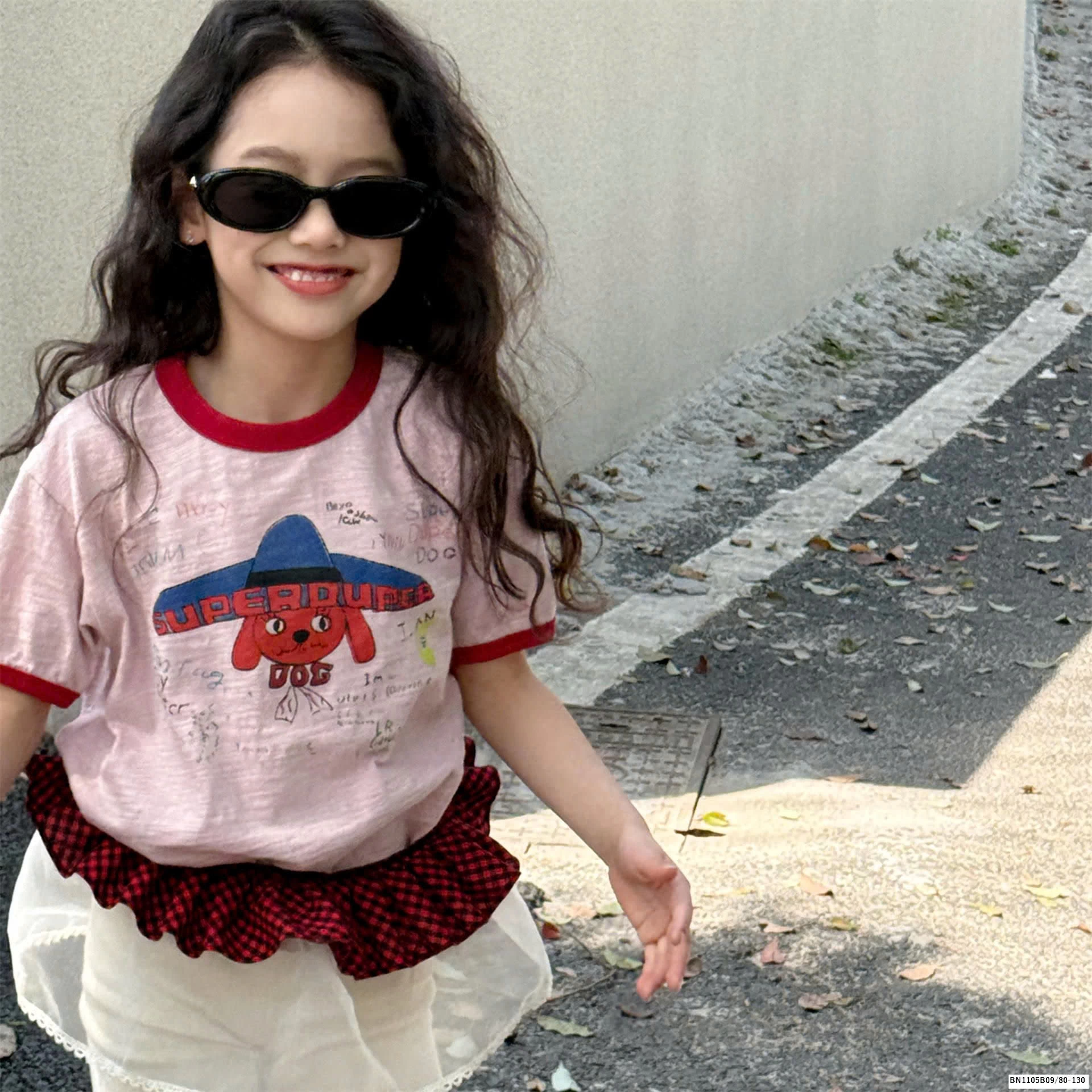 ÁO THUN XƯỚC CHÓ ĐỘI MŨ  ADBABY