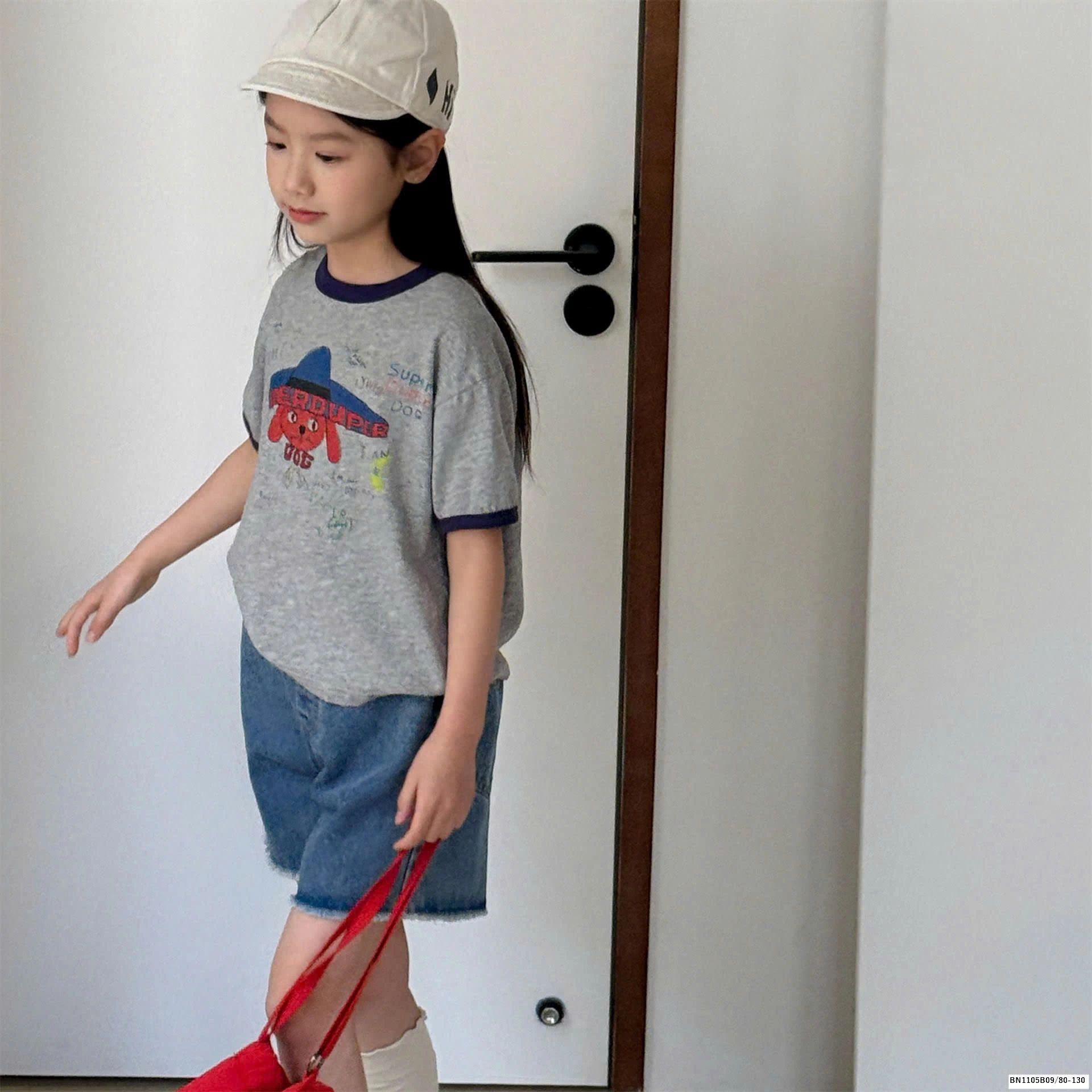 ÁO THUN XƯỚC CHÓ ĐỘI MŨ ADBABY