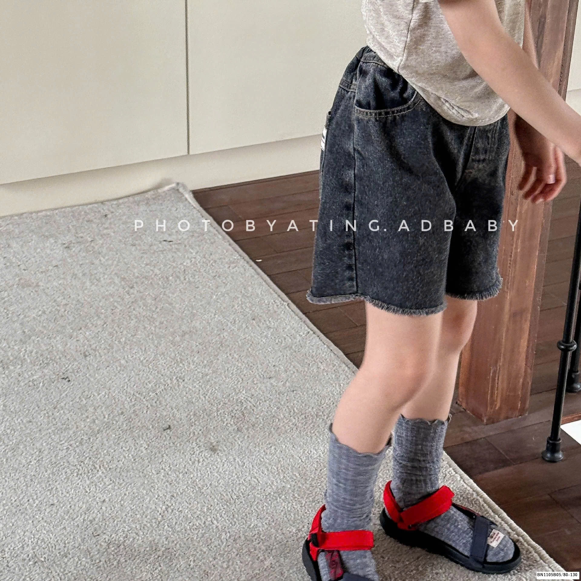 QUẦN SHORT JEAN TUA GẤU ADBABY