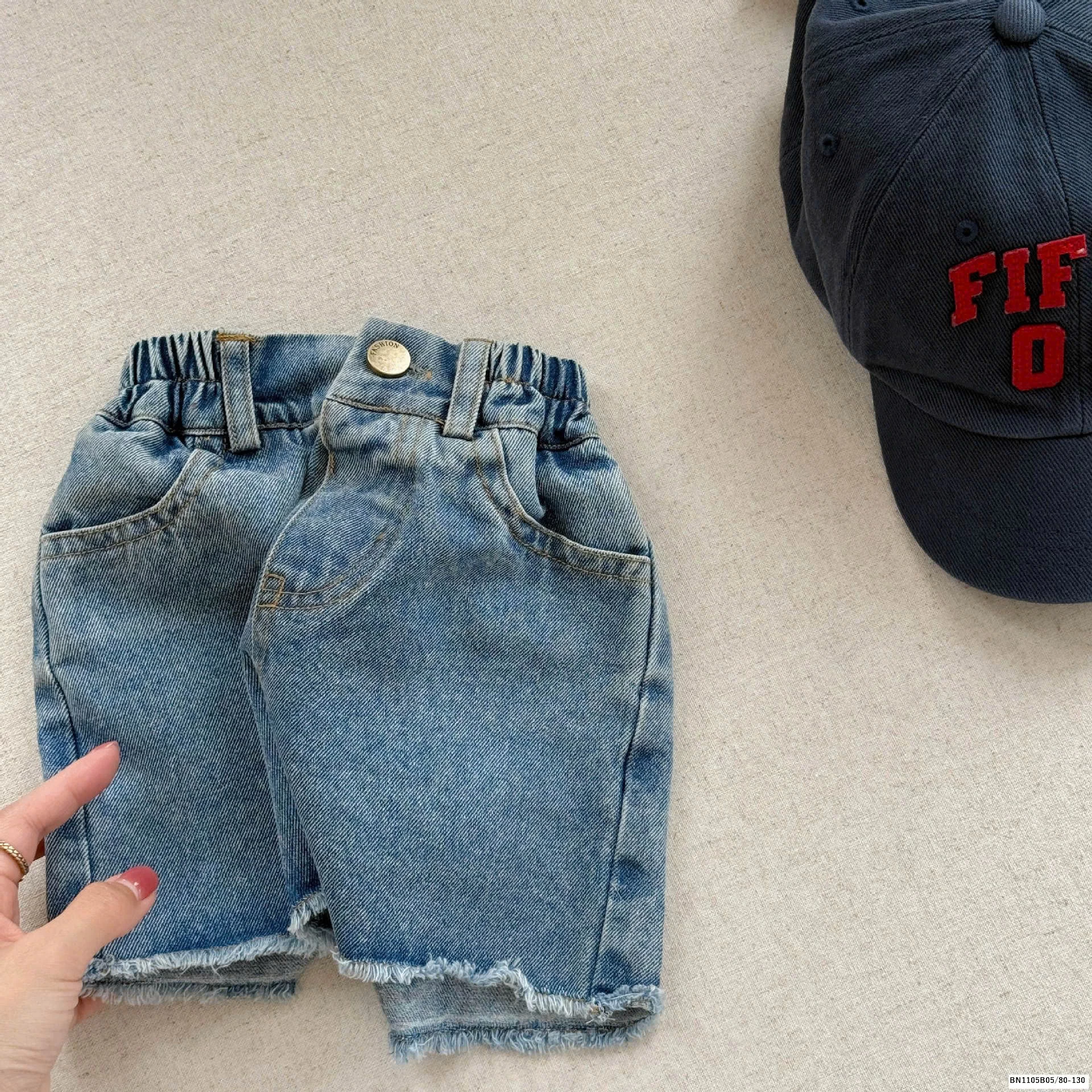 QUẦN SHORT JEAN TUA GẤU ADBABY