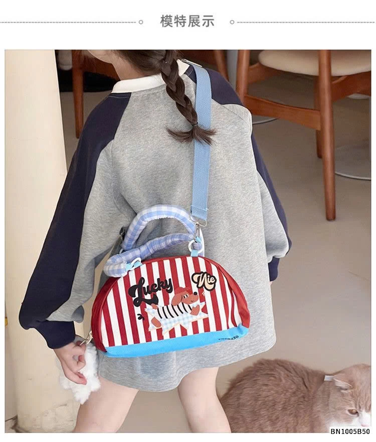 TÚI THỜI TRANG BÁN NGUYỆT HOẠT HÌNH CHO BÉ