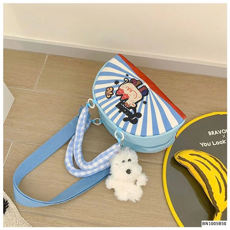 TÚI THỜI TRANG BÁN NGUYỆT HOẠT HÌNH CHO BÉ