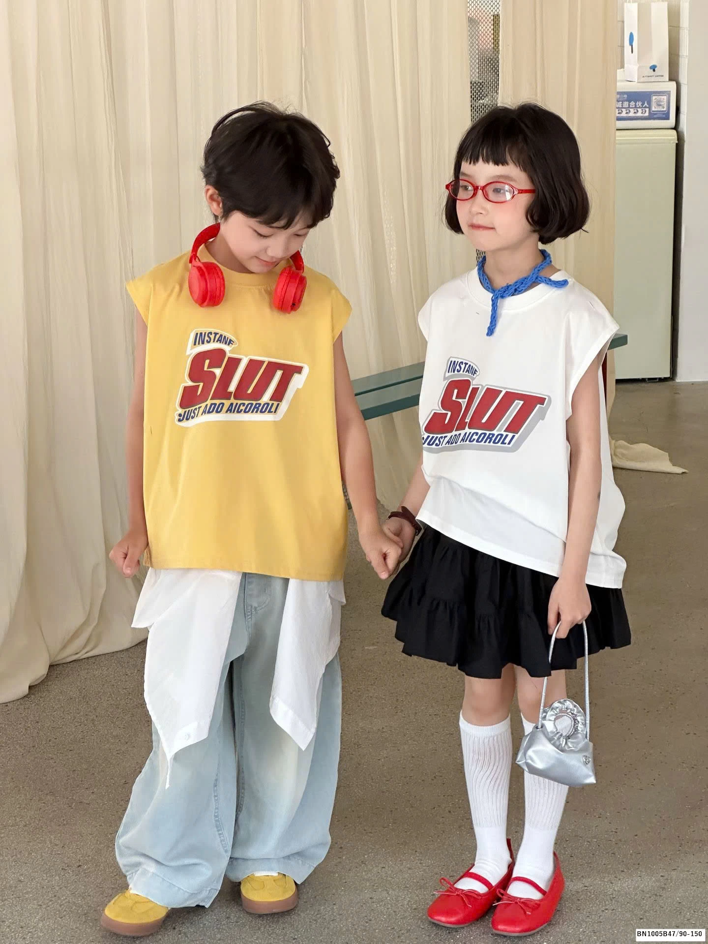 Áo tanktop Slut cho bé