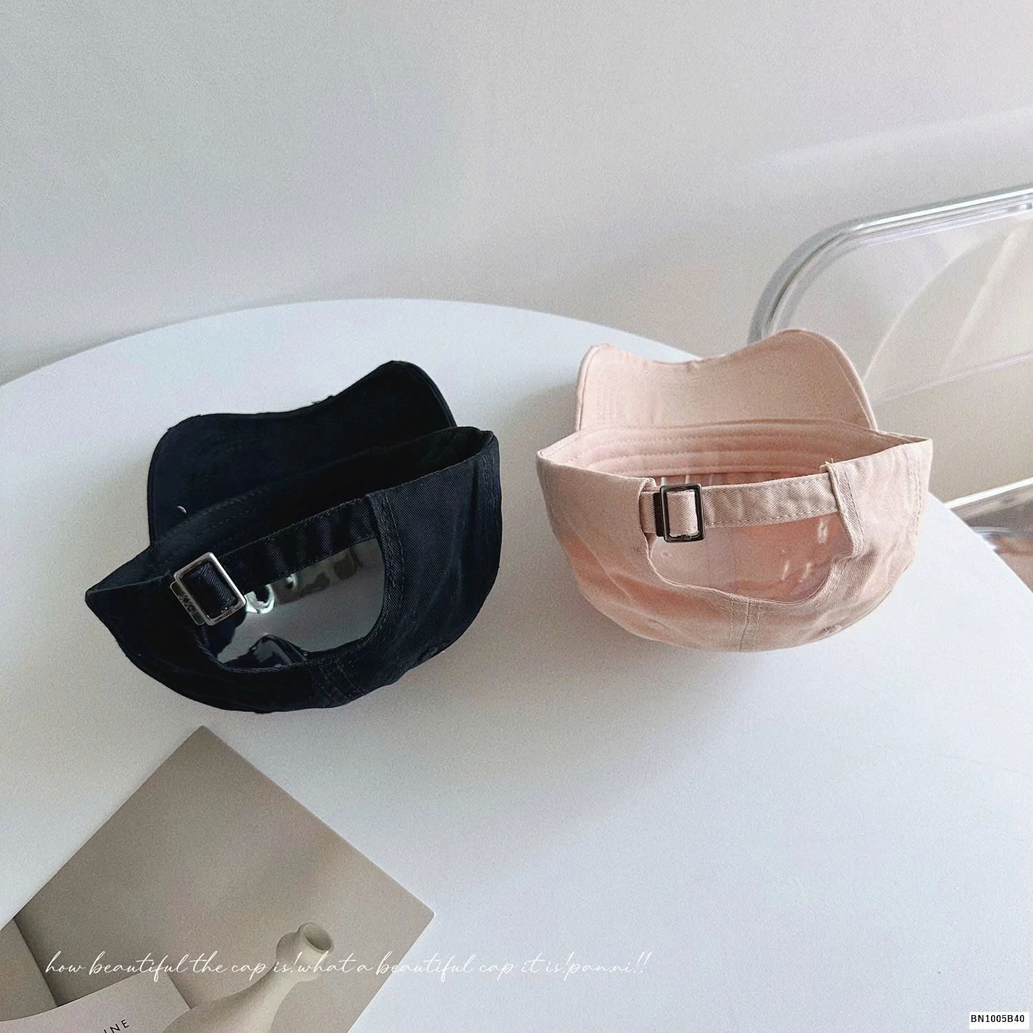 MŨ LƯỠI TRAI RÁCH THÊU CHỮ MIN