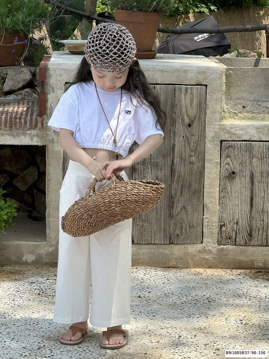 SET ÁO THUN CROPTOP MIX QUẦN SUÔNG