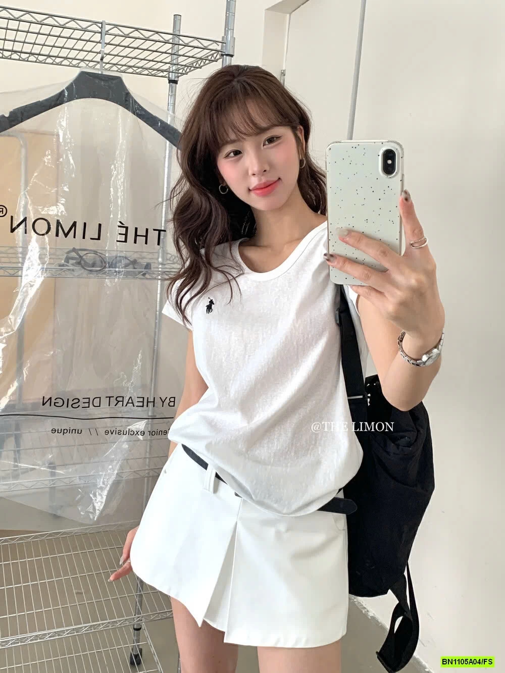 ÁO THUN XƯỚC LOGO NGỰA THELIMON