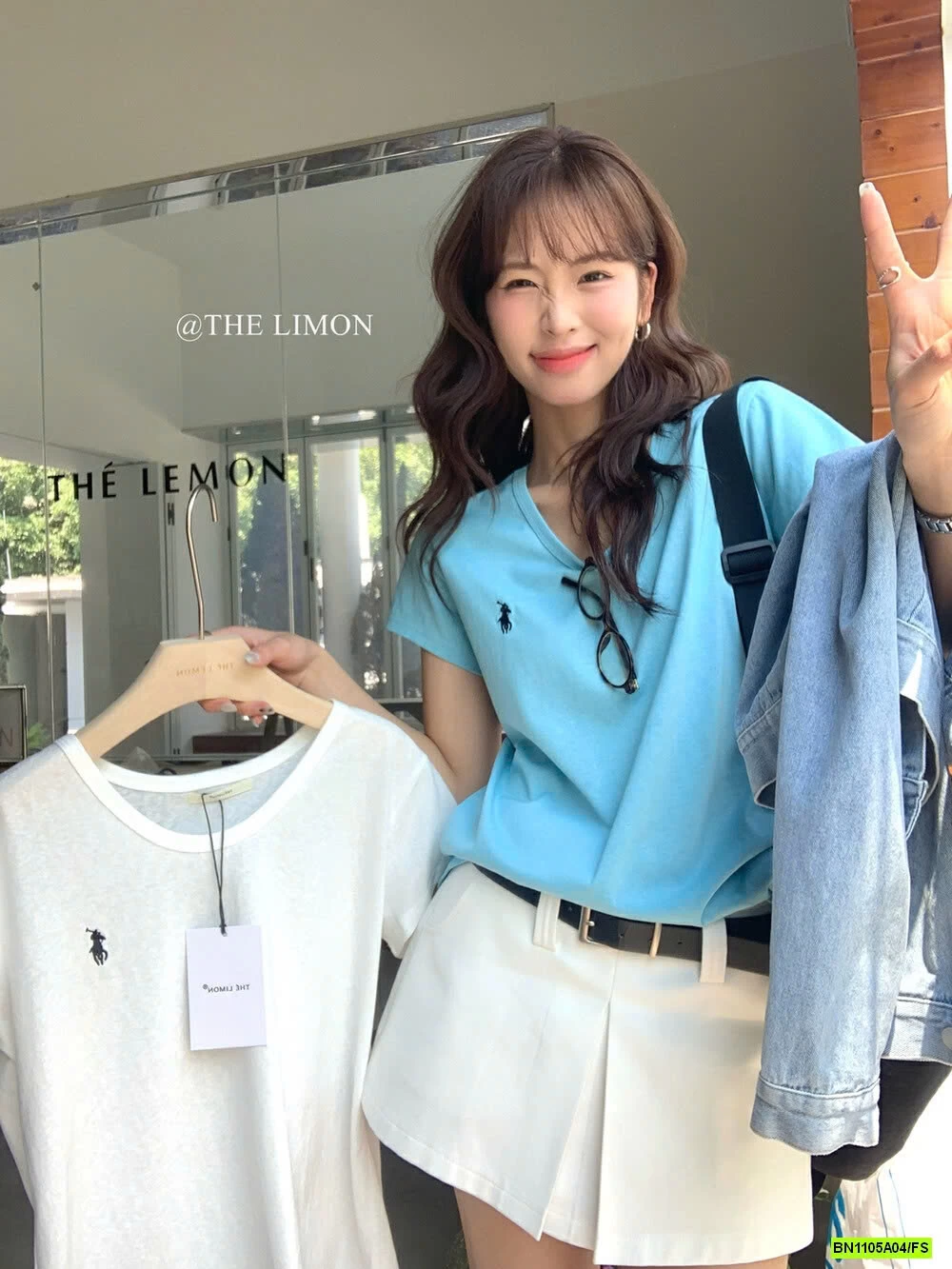 ÁO THUN XƯỚC LOGO NGỰA THELIMON