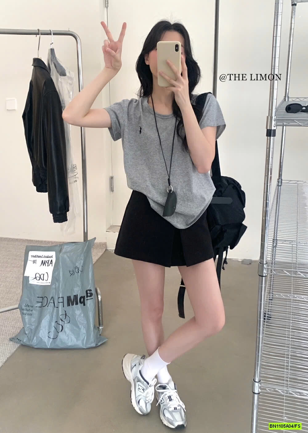 ÁO THUN XƯỚC LOGO NGỰA THELIMON