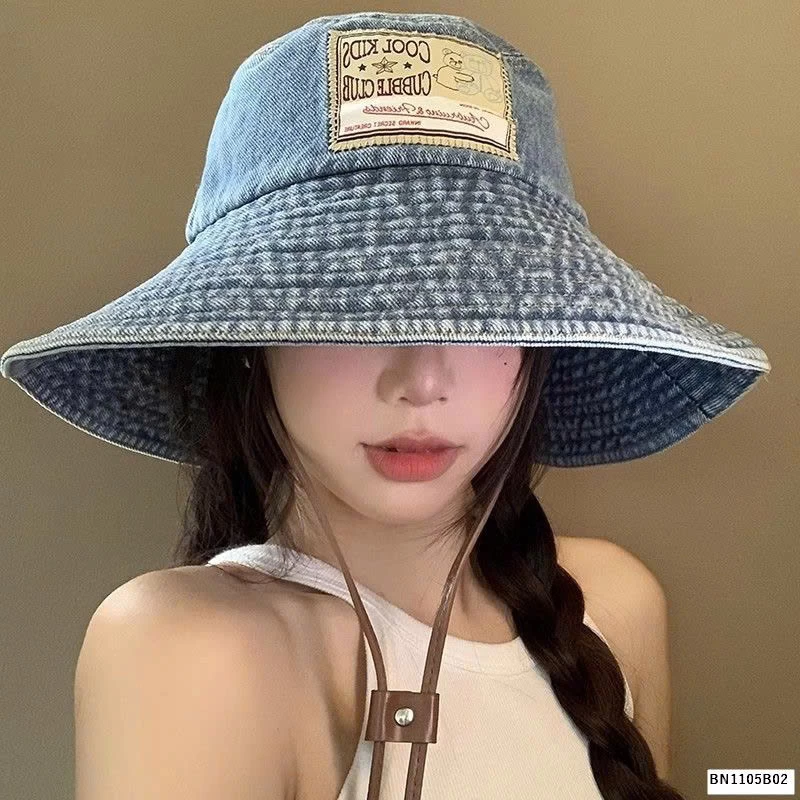 MŨ JEAN CHỐNG NẮNG  TÁN RỘNG