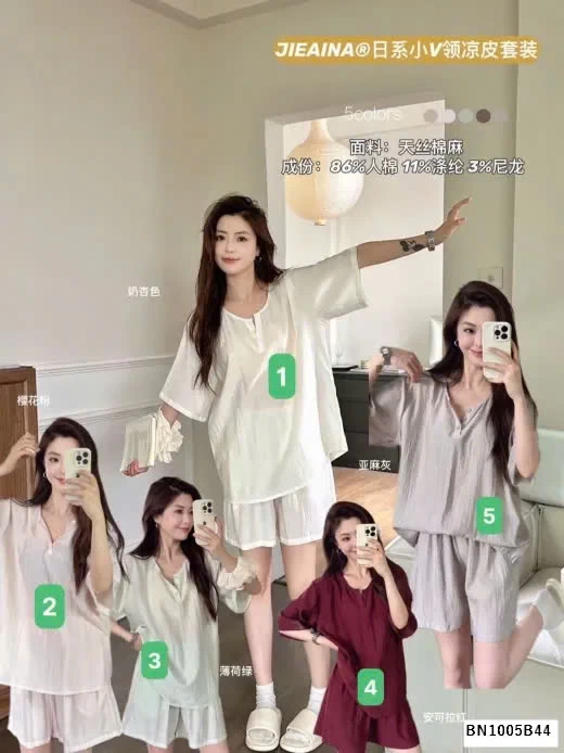 BỘ NGỦ MẶC NHÀ CHO NỮ