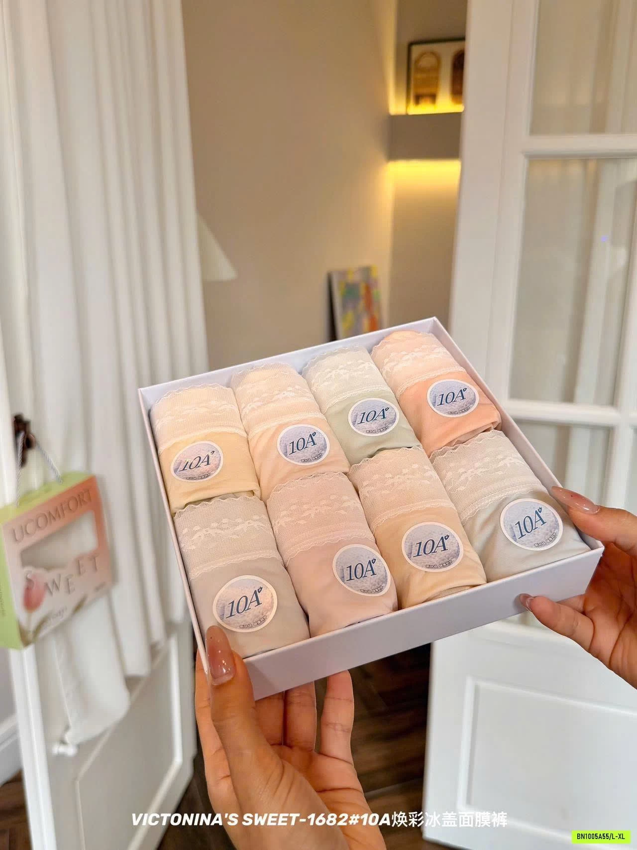 SET 8 QUẦN CHIP PHỐI REN VICTONINAS SWEET
