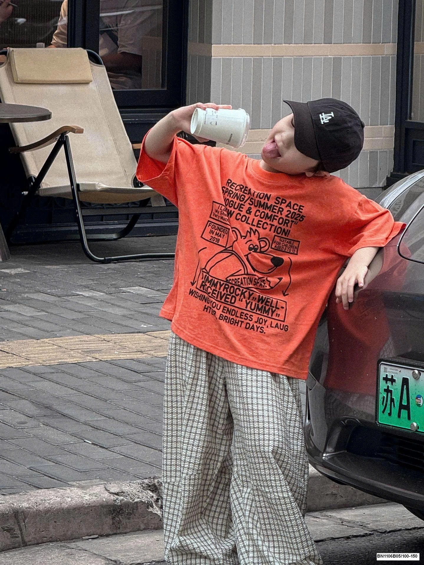 ÁO PHÔNG GẤU MIX QUẦN CARO MẪU MỚI