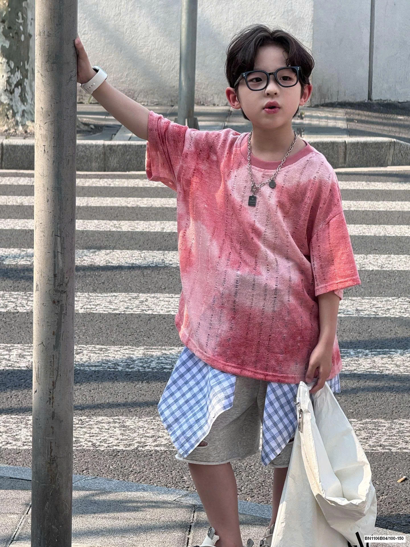 ÁO THUN RÁCH LOANG MÀU