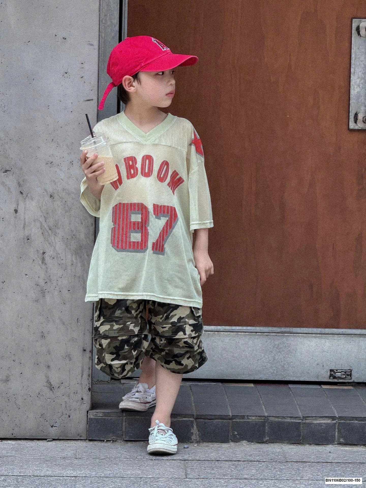 ÁO LƯỚI SỐ 87 MIX QUẦN RẰN RI