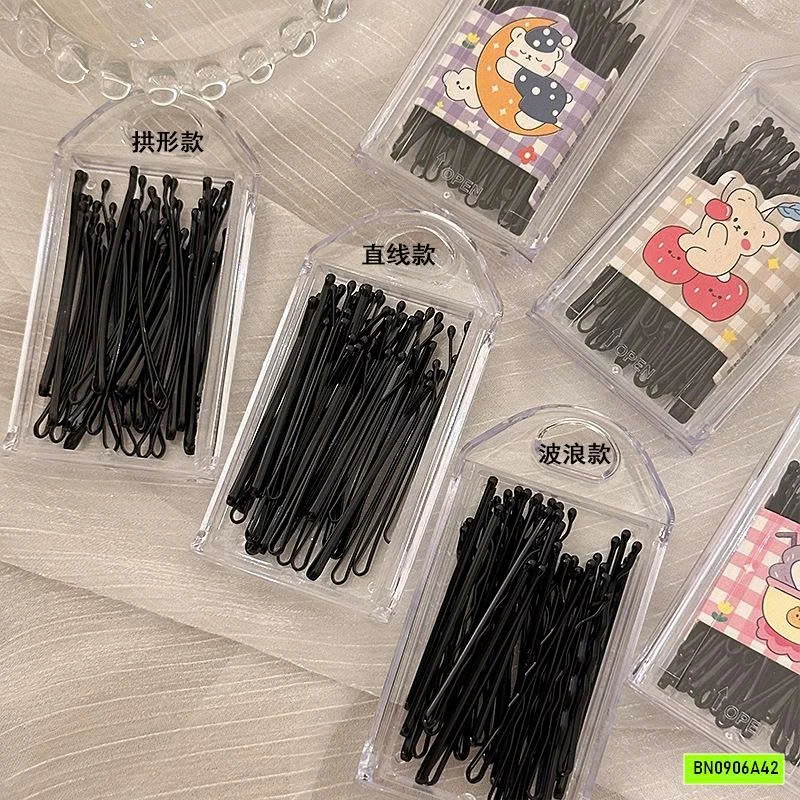 HỘP 30 KẸP TÓC ĐEN