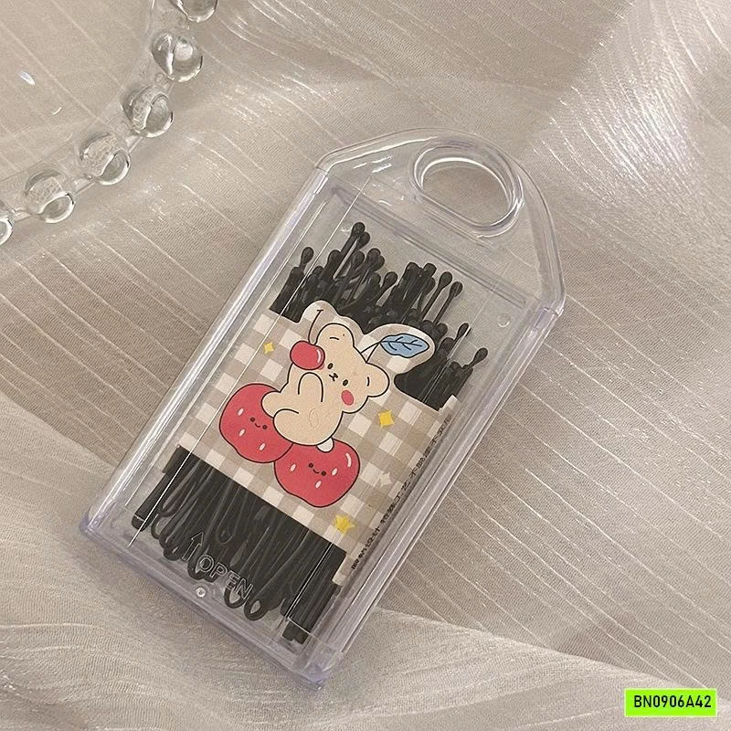 HỘP 30 KẸP TÓC ĐEN