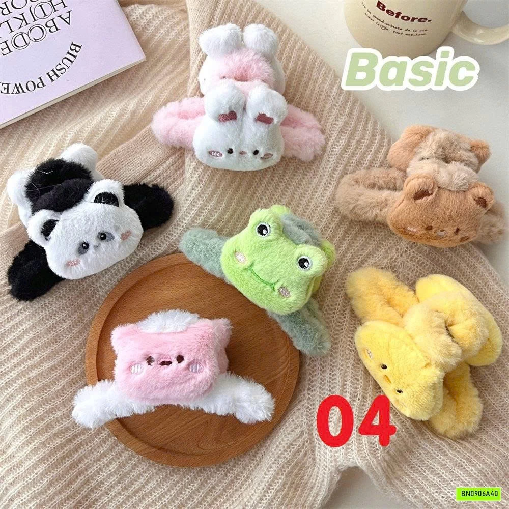 SÉT 5 KẸP TÓC BÔNG DỄ THƯƠNG