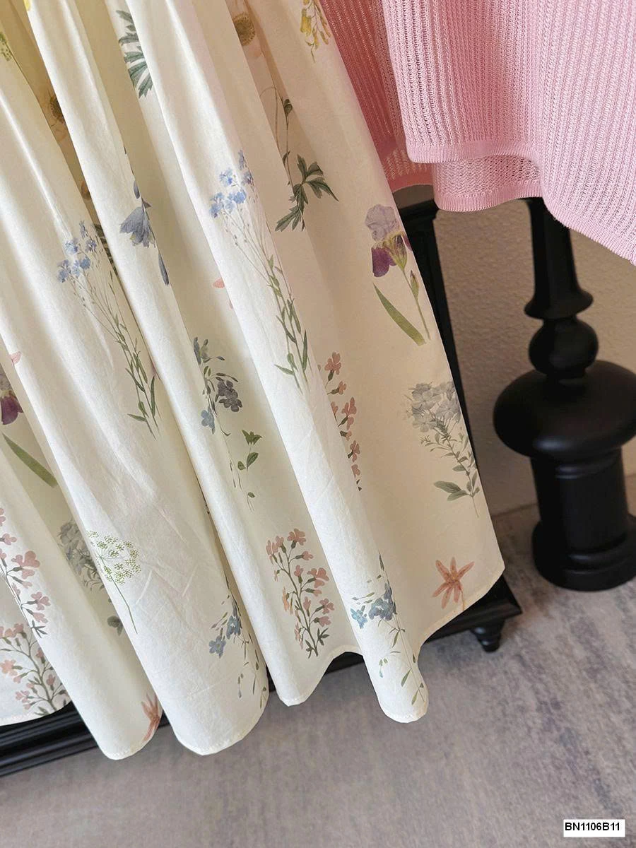 CHÂN VÁY HOA DÁNG DÀI ANNA