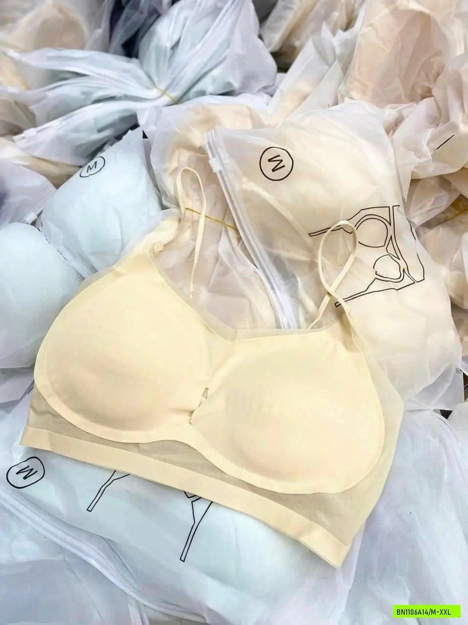 COMBO 3 ÁO LÓT KHÔNG ĐỘ LỤA TÀNG HÌNH