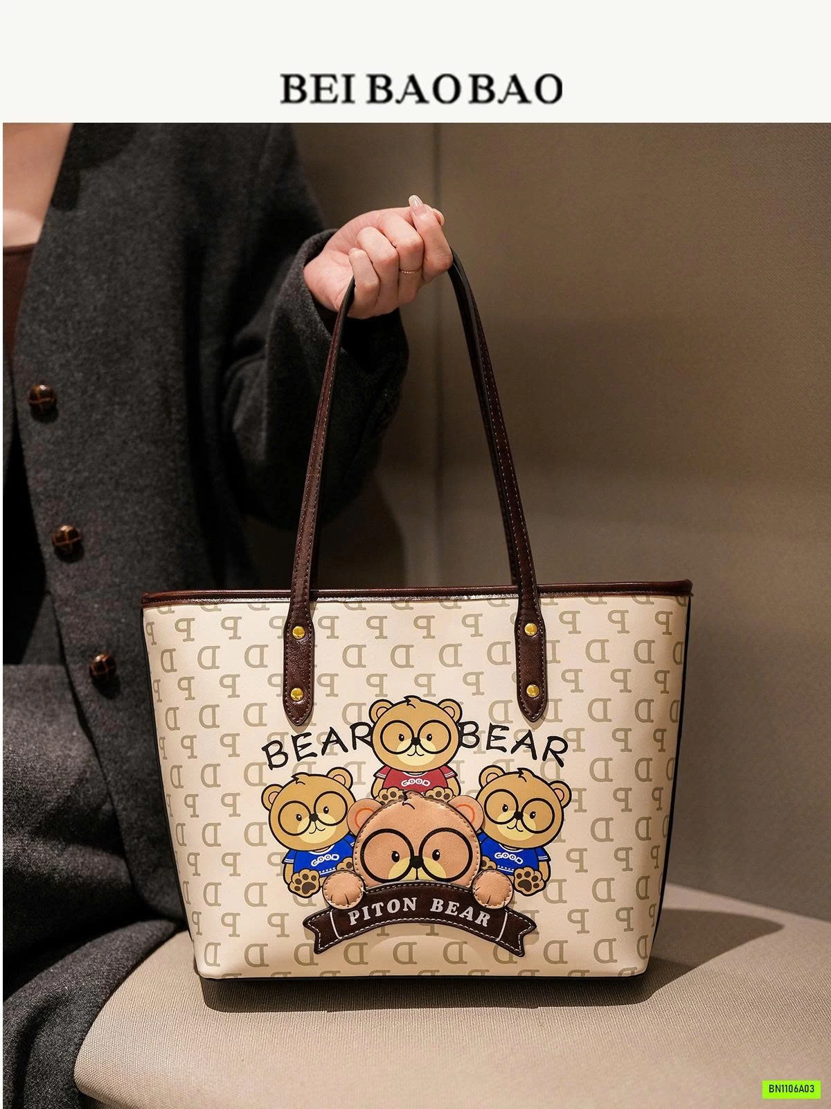 TÚI TOTE ĐEO VAI BEIBAOBAO