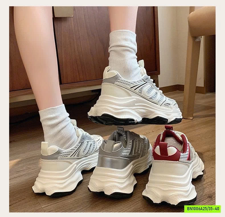 SNEAKER TT THOÁNG KHÍ ĐẾ CAO