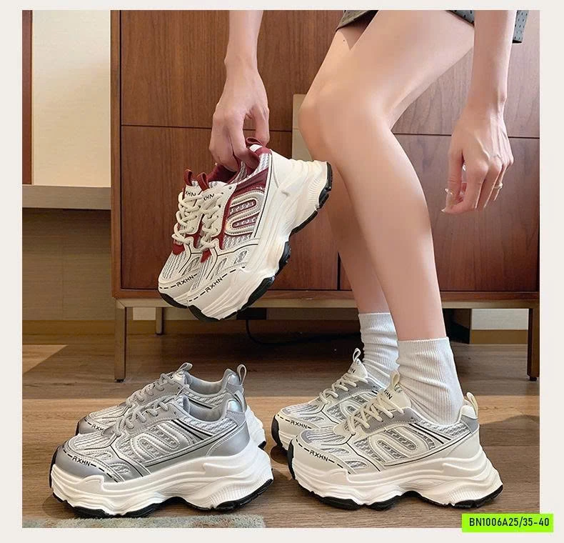 SNEAKER TT THOÁNG KHÍ ĐẾ CAO