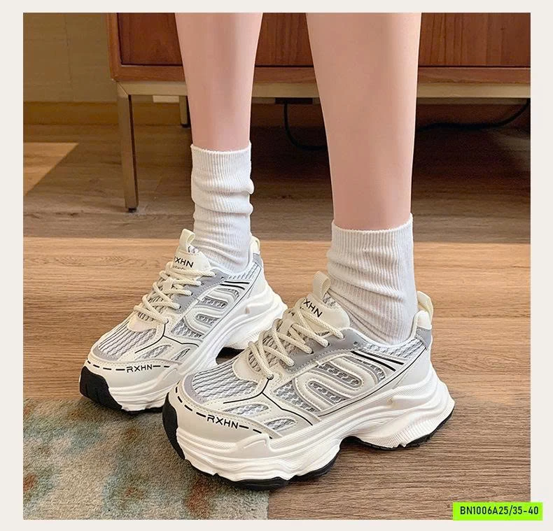 SNEAKER TT THOÁNG KHÍ ĐẾ CAO