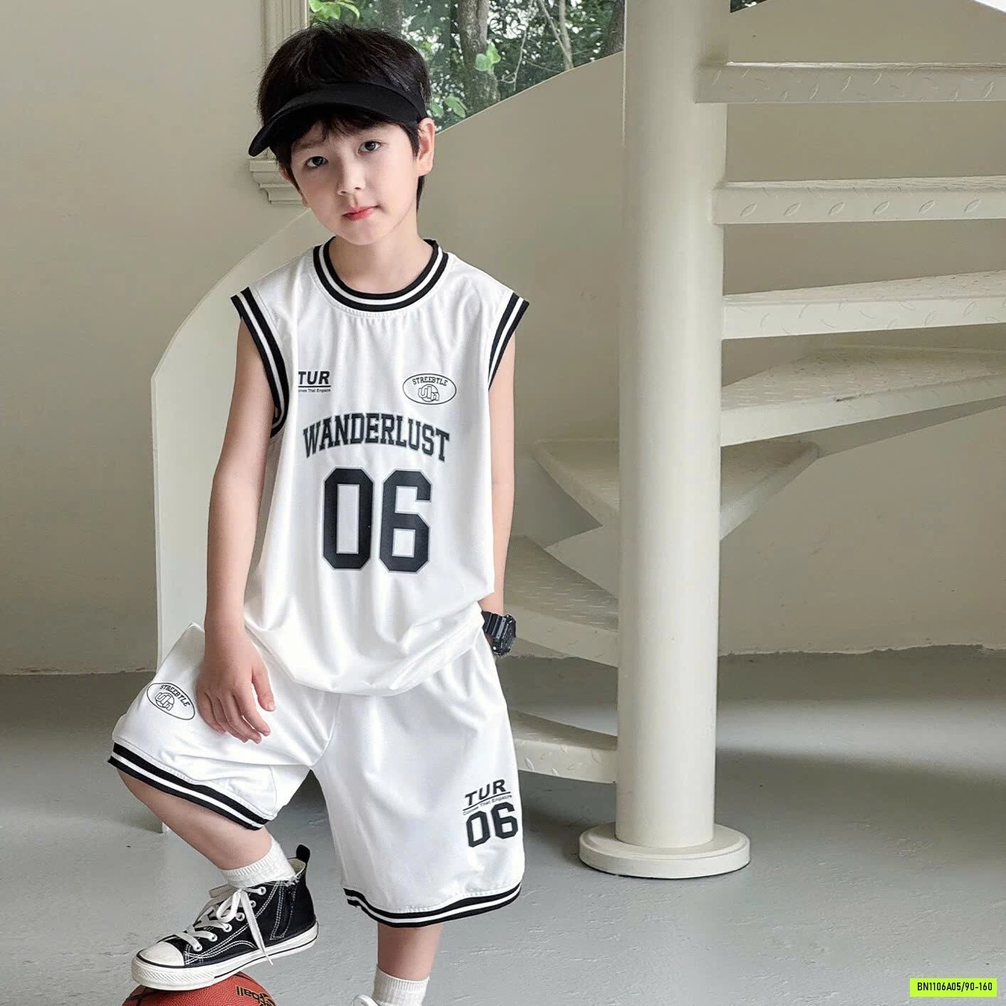 BỘ THỂ THAO BÓNG RỔ SỐ 06 AOAOKIDS