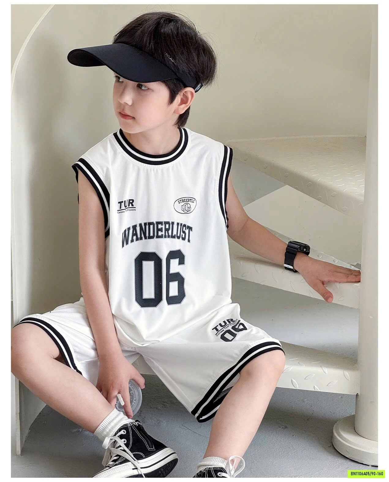 BỘ THỂ THAO BÓNG RỔ SỐ 06 AOAOKIDS