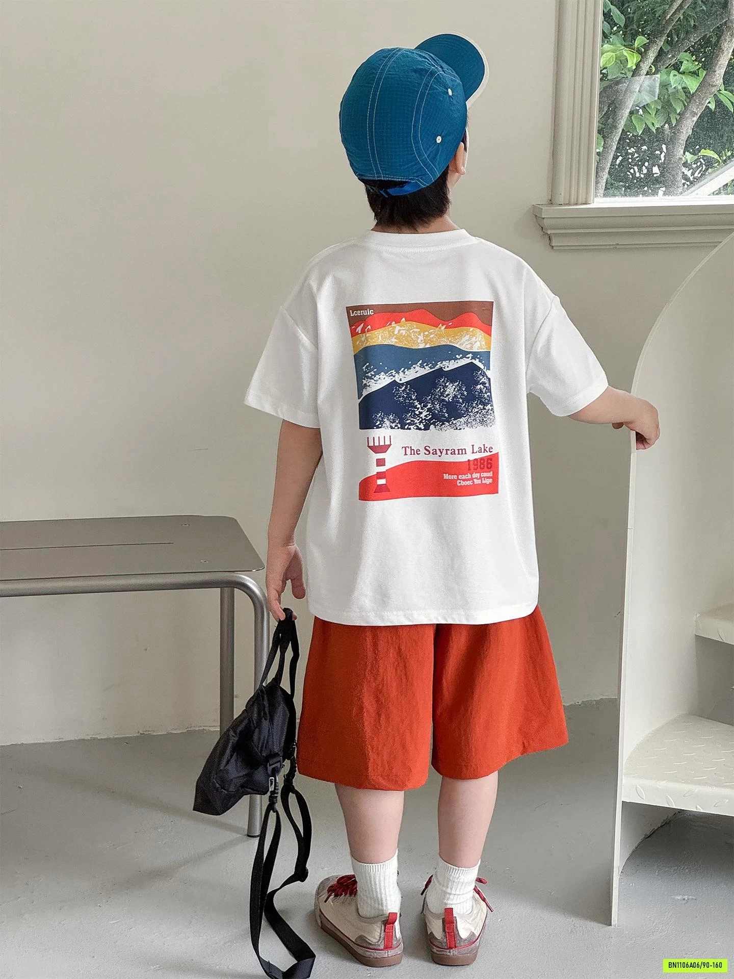 ÁO THUN IN HÌNH LƯNG AOAOKIDS