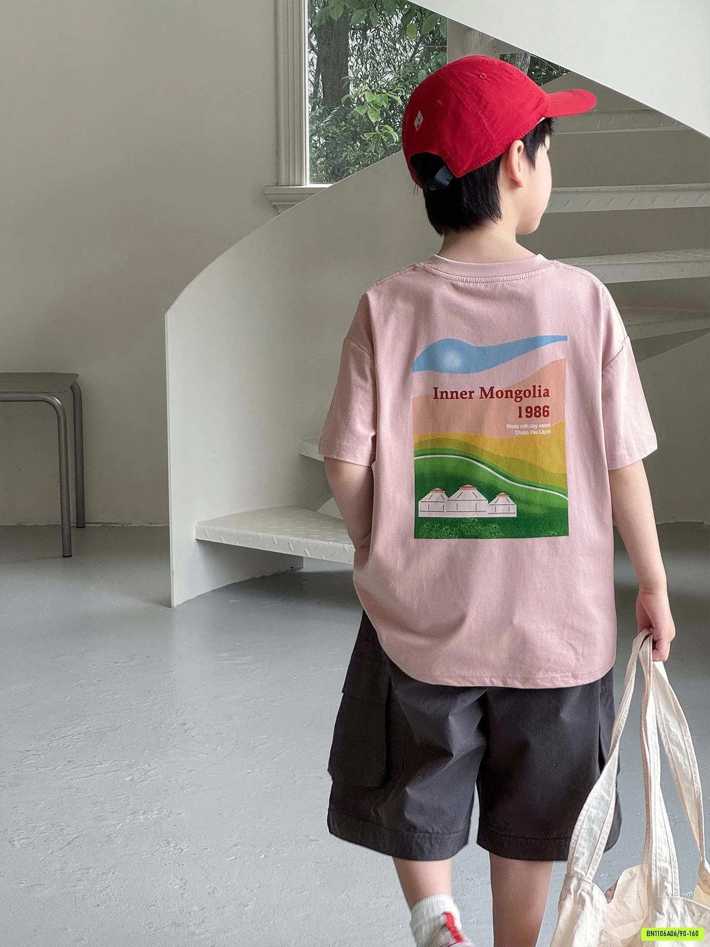ÁO THUN IN HÌNH LƯNG AOAOKIDS