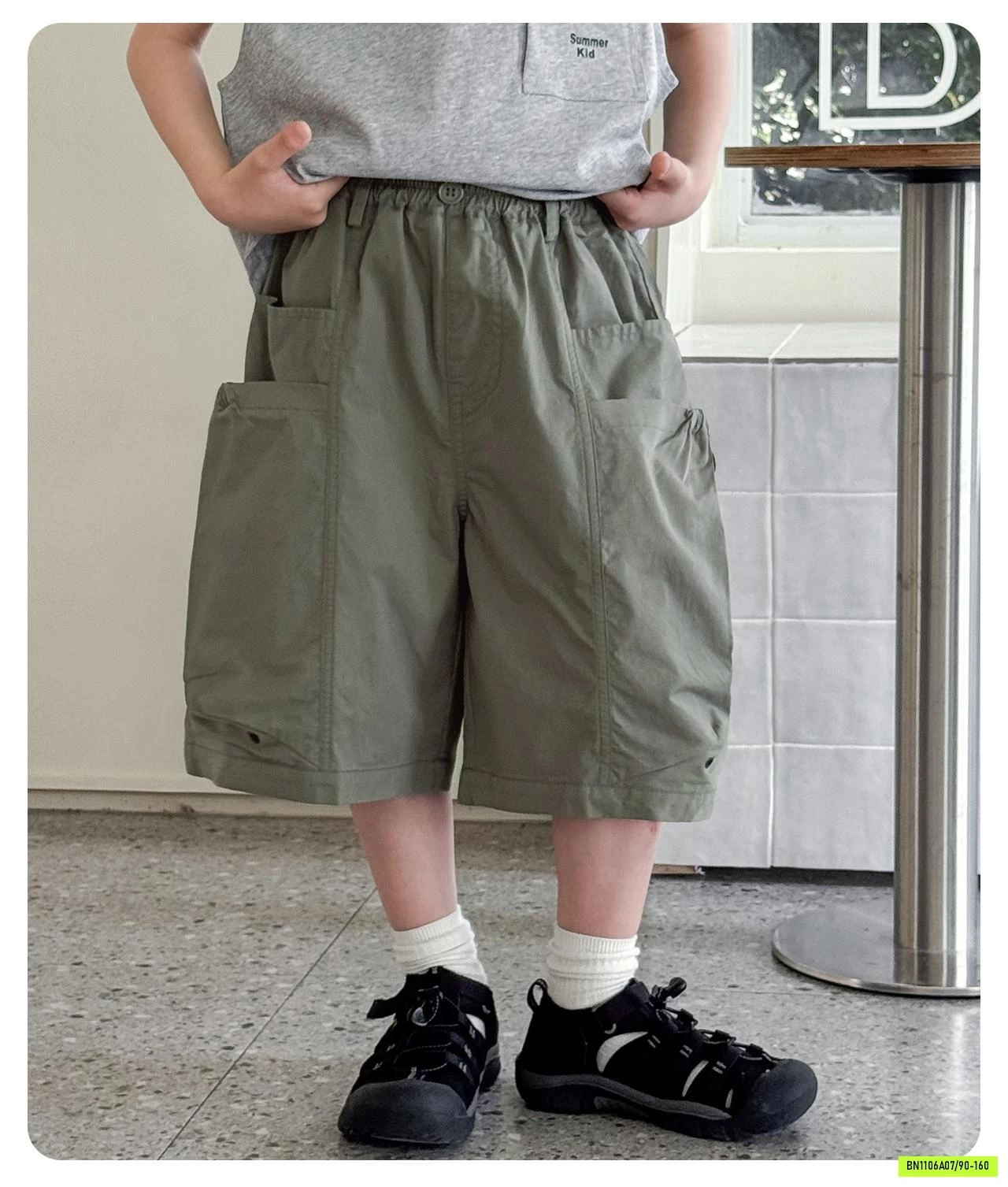 SHORT THÔ TÚI HỘP AOAOKIDS