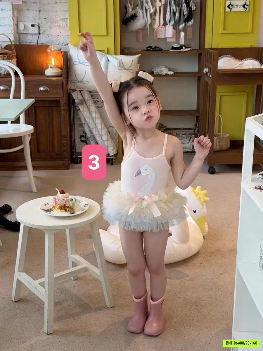 BIKINI BÁNH BÈO CHO BÉ GÁI