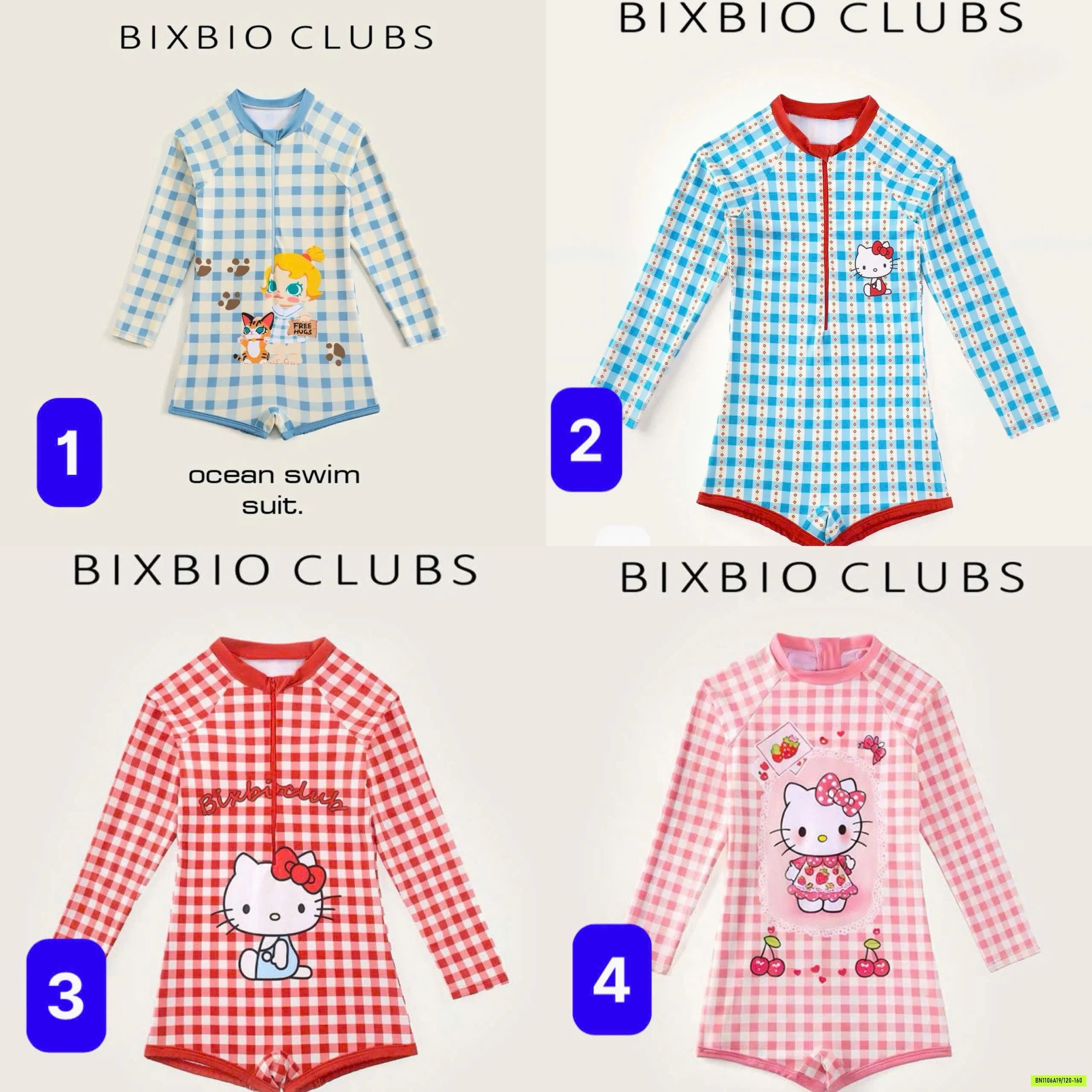 BỘ BƠI BÉ GÁI BIXBIO