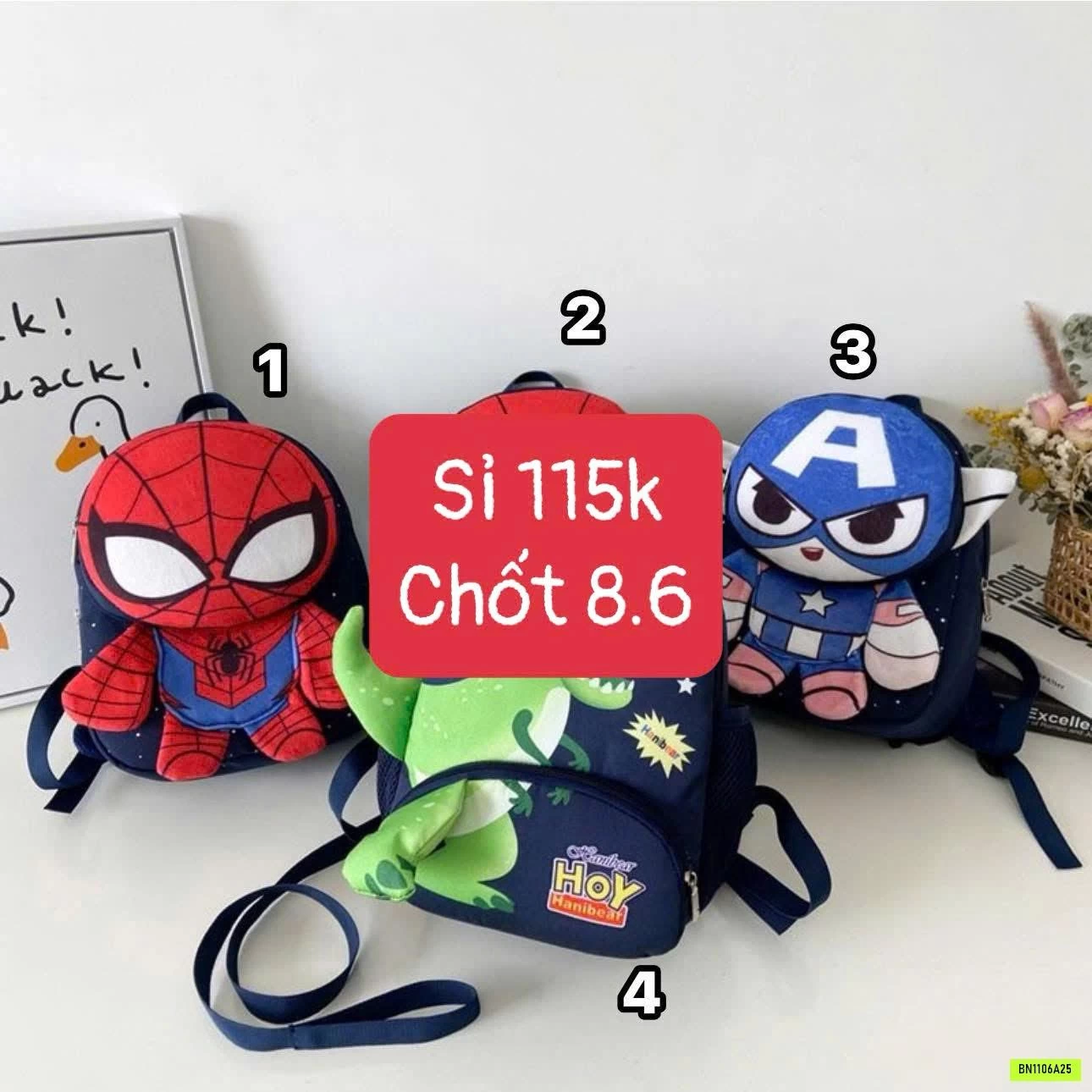 BALO MẪU GIÁO SIÊU ANH HÙNG