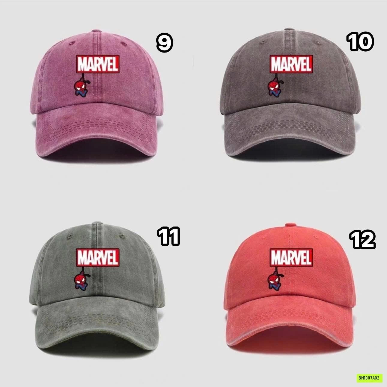MŨ LƯỠI TRAI MARVEL AVENGERS CỰC CHẤT