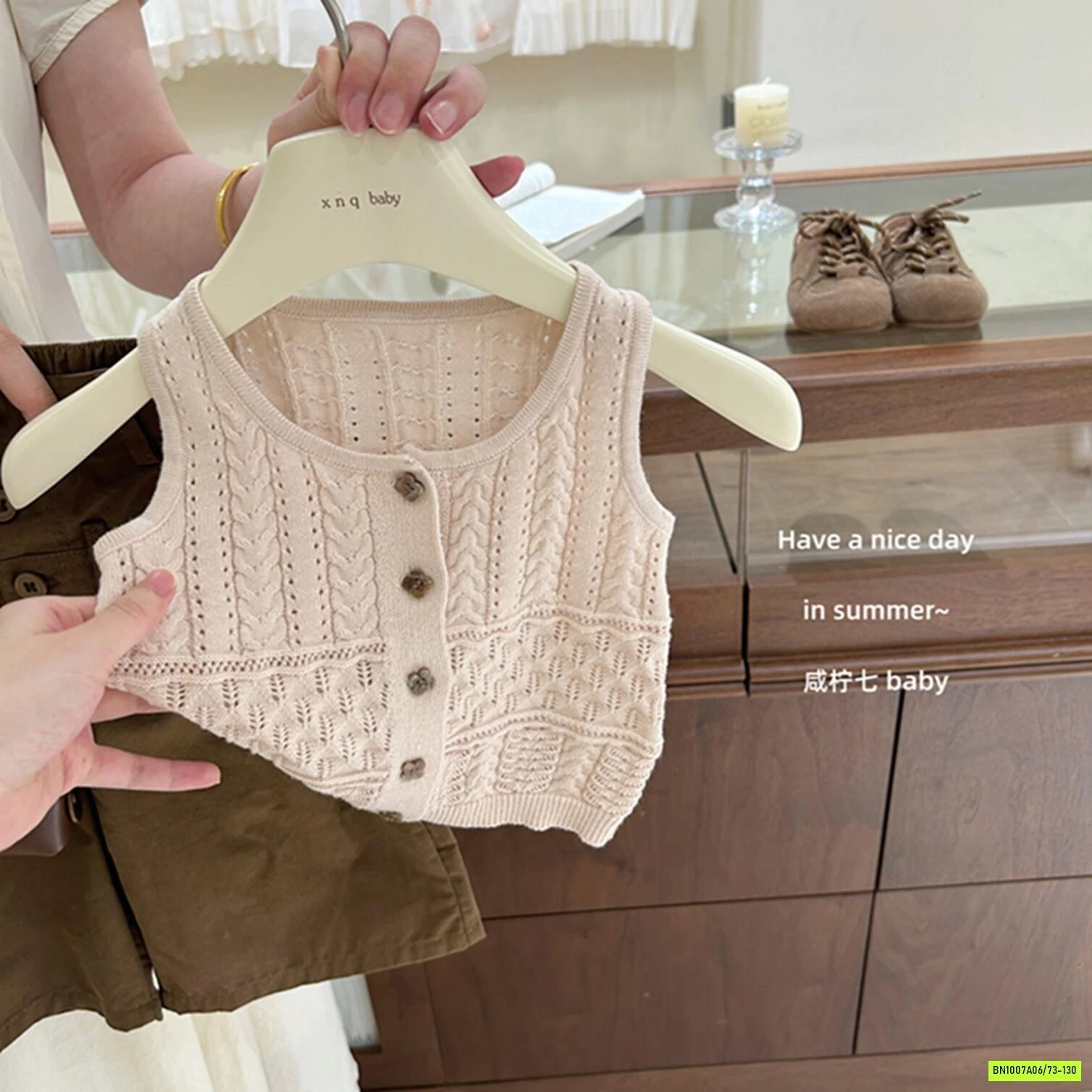 MONTOGHI SÁT NÁCH MIX SHORT NÂU TBABY
