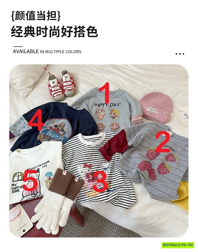 ÁO THUN PHỐI TAY KẺ