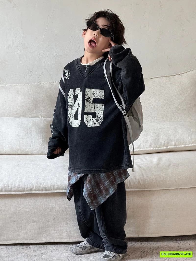 ÁO BẠC MÀU SỐ 05 MIX JEANS SUÔNG