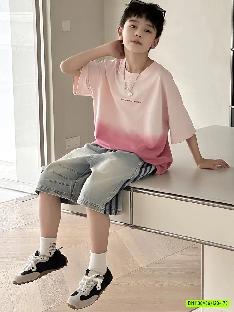 SHORT JEANS SỌC BÊN SZ ĐẠI