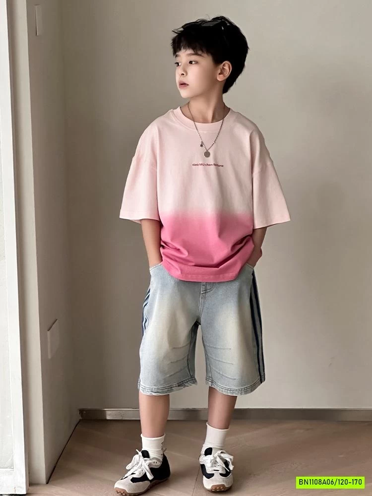 SHORT JEANS SỌC BÊN SZ ĐẠI
