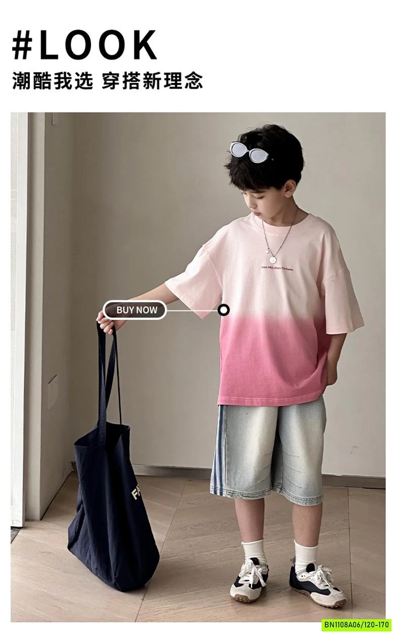 SHORT JEANS SỌC BÊN SZ ĐẠI