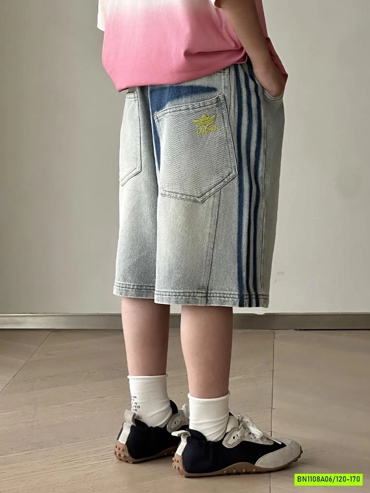 SHORT JEANS SỌC BÊN SZ ĐẠI
