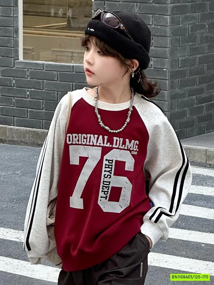 ÁO NỈ PHỐI MÀU TAY SỐ 78 SZ ĐẠI