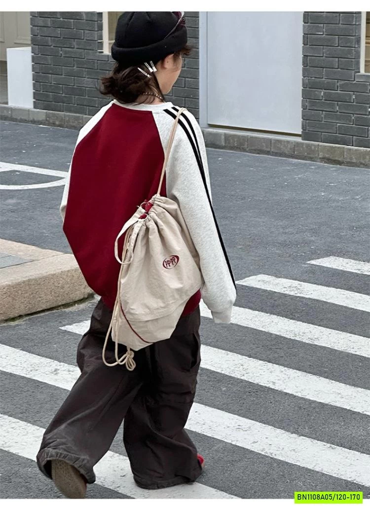 ÁO NỈ PHỐI MÀU TAY SỐ 78 SZ ĐẠI